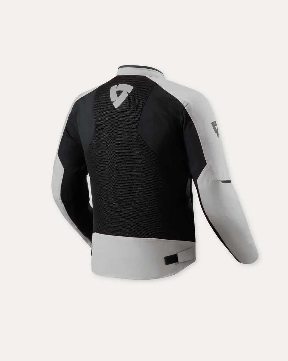 REV'IT GT-R 4 AIR JACKET SILVER BLACK
