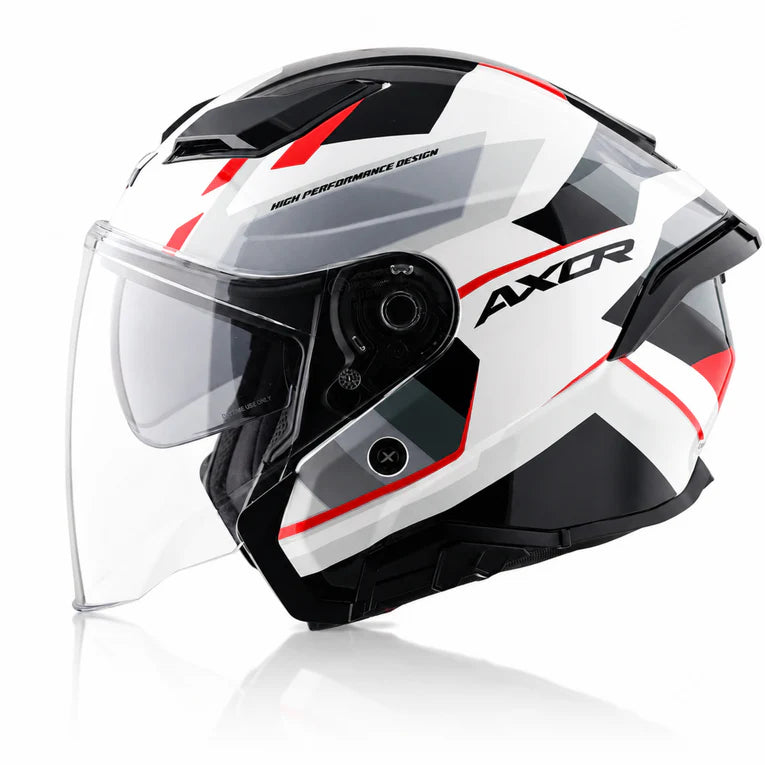 AXOR KYLO RAY HELMET WHITE RED
