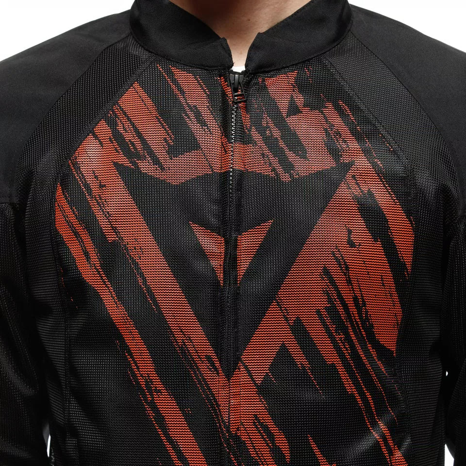 DAINESE AIR TEX HEROSPEHRE BLACK/RED TARMAC