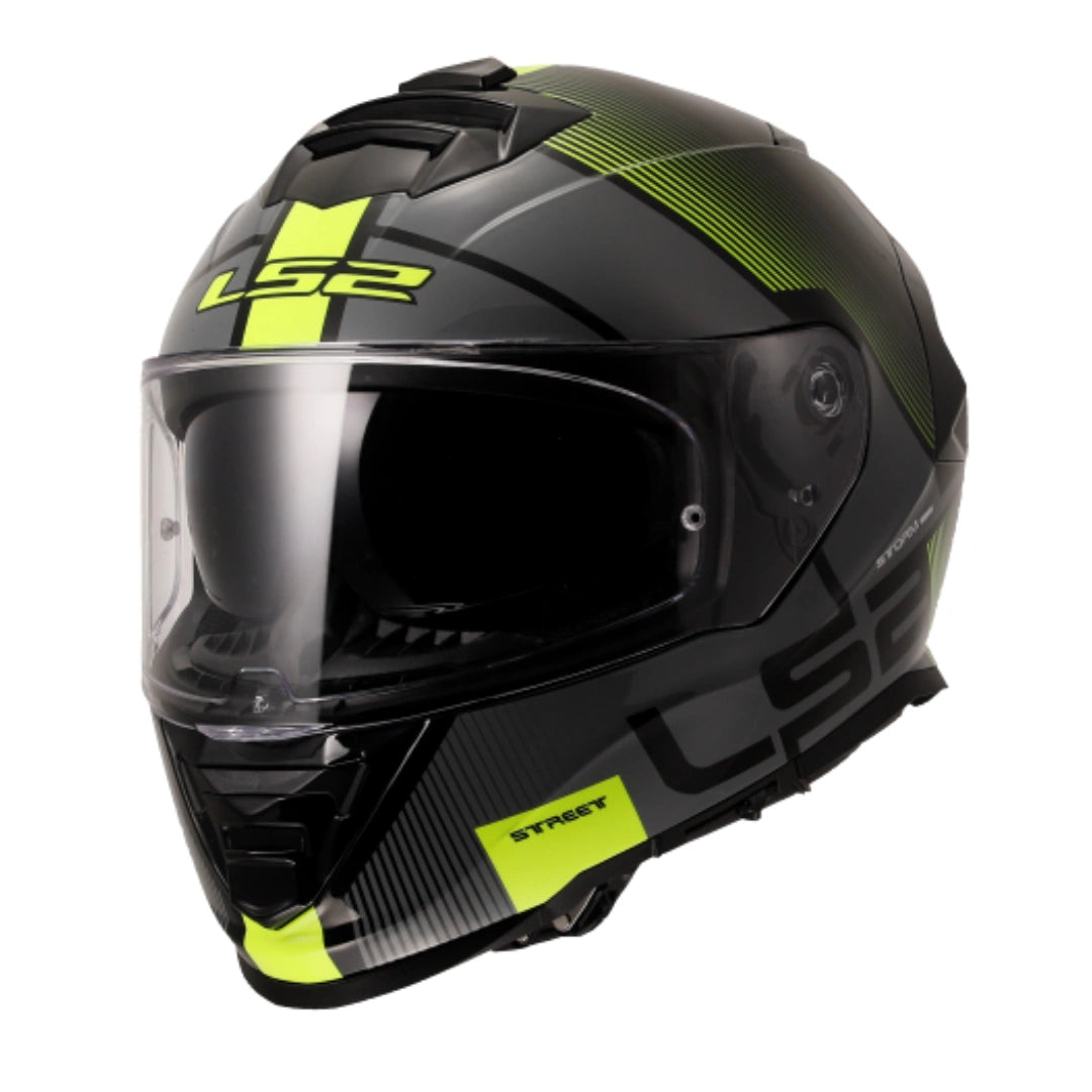 LS2 FF800 STORM II KRONOS YELLOW GREY – BikeFormers