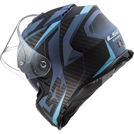 LS2 FF800 STORM II RACER BLUE TITANIUM