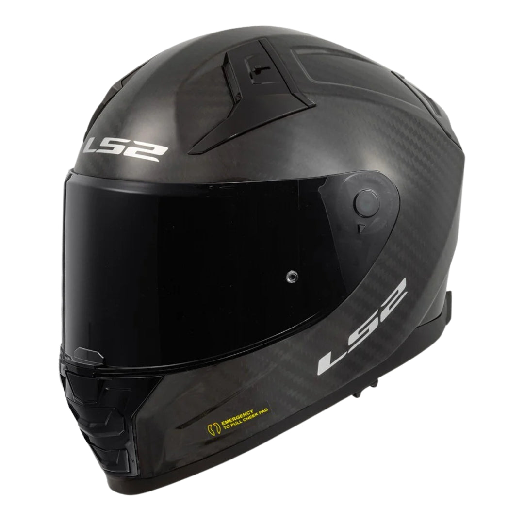 LS2 VECTOR II CARBON SOLID GLOSS FF811 – BikeFormers