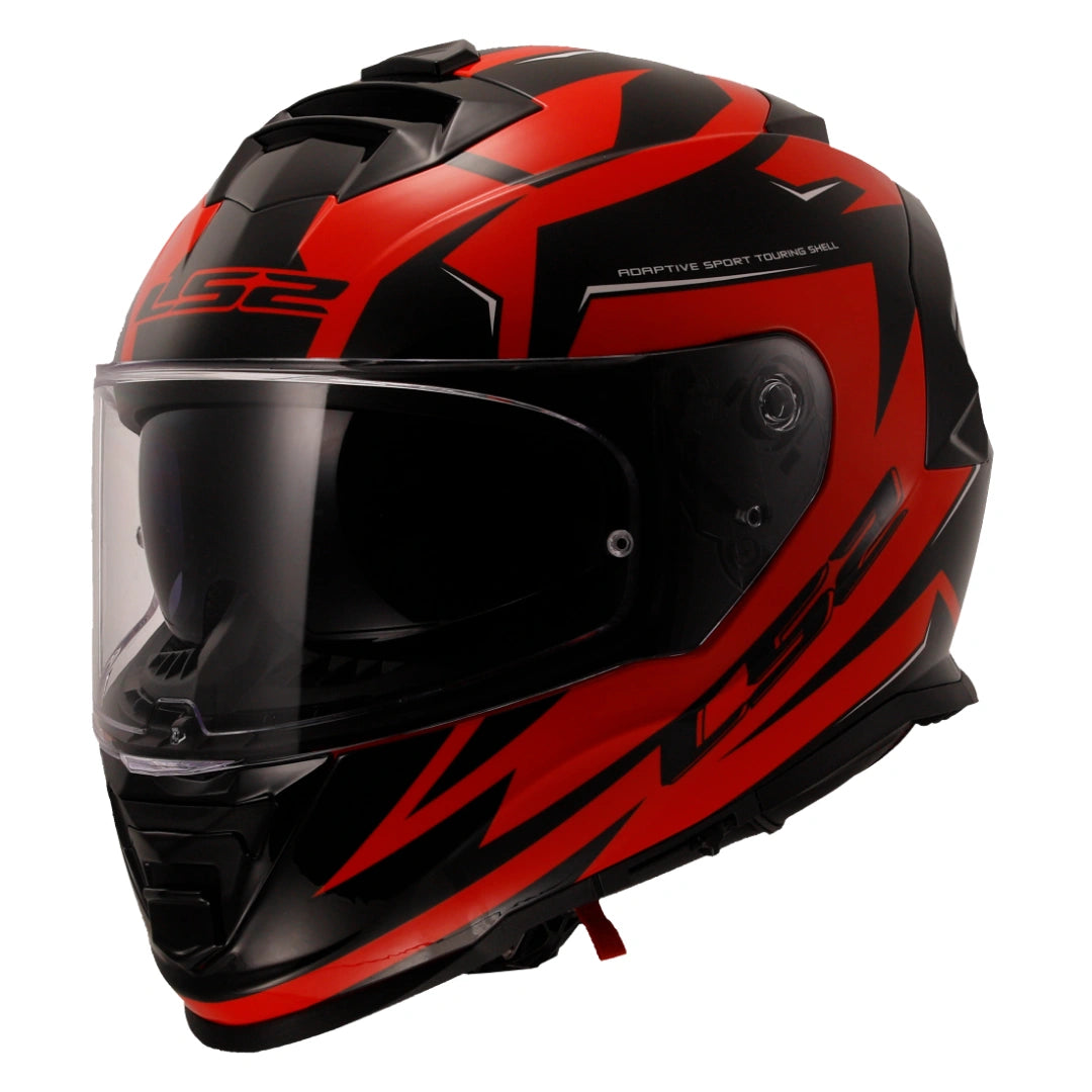LS2 FF800 STORM II ATOMIK BLACK RED – BikeFormers