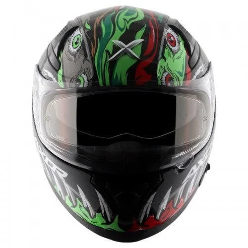 AXOR APEX BEAST HELMET BLACK GREEN
