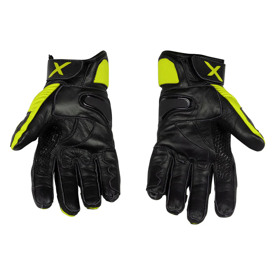AXOR SPYDER RIDING GLOVES BLACK NEON