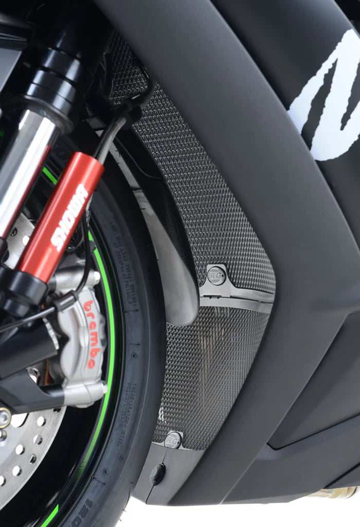 R&G RADIATOR GUARD FOR KAWASAKI ZX-10R (2019–2024)