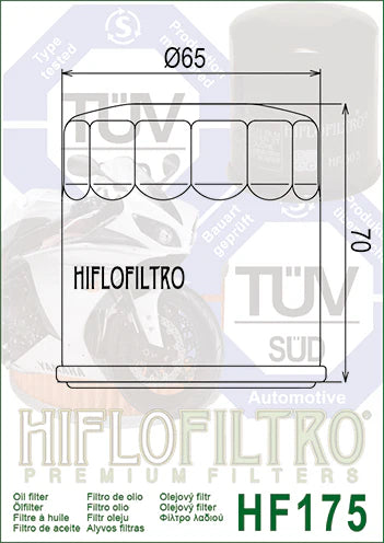 HIFLO OIL FILTER 175
