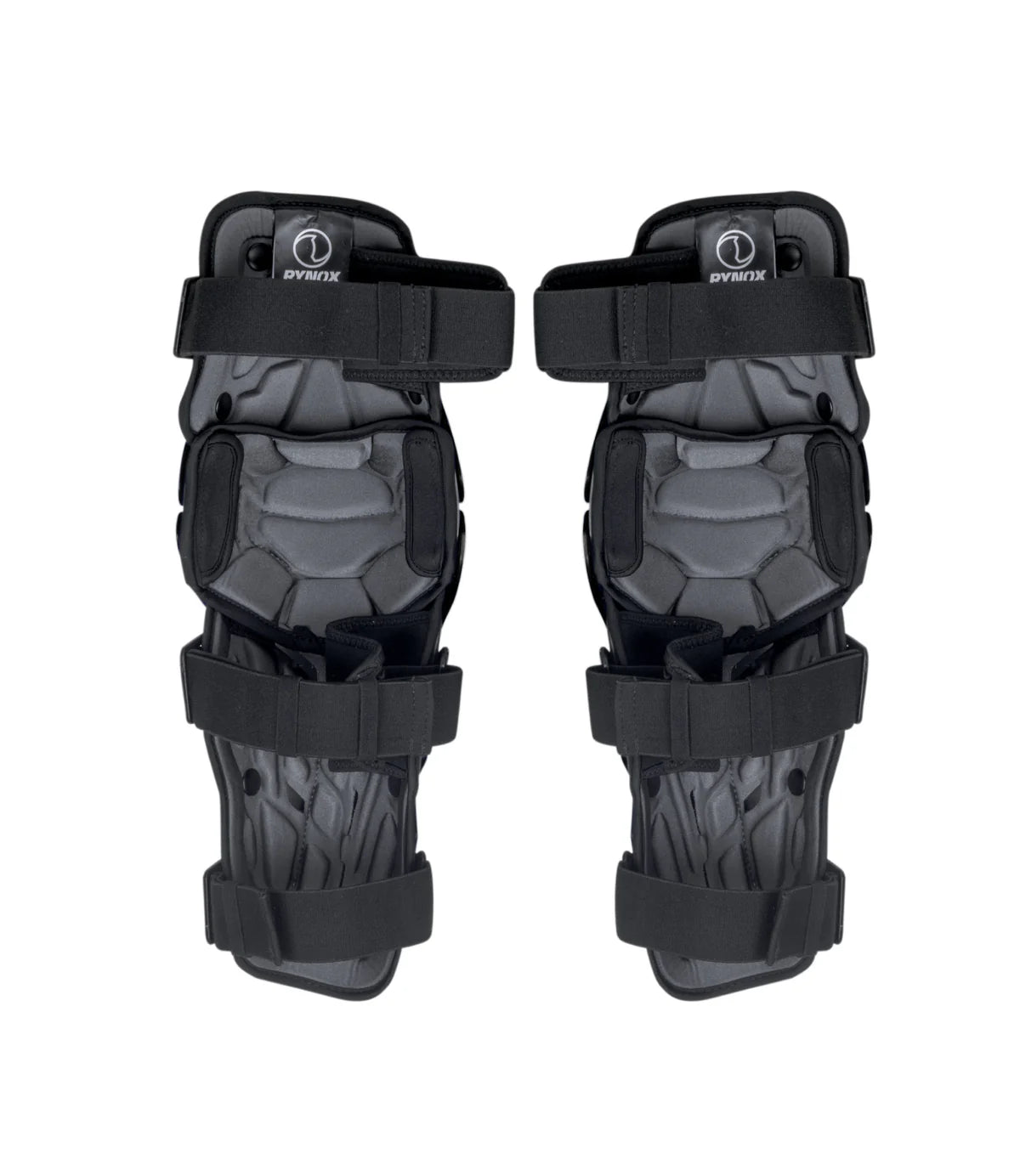 RYNOX BASTION BIONIC KNEE GUARDS – BLACK / RED