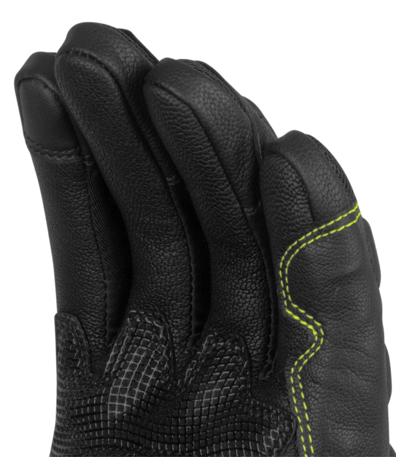 RYNOX TORNADO PRO 3 GLOVES – BLACK / HI-VIZ GREEN