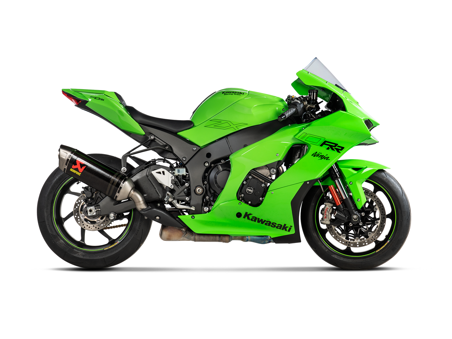 AKRAPOVIĆ SLIP-ON LINE CARBON FOR KAWASAKI NINJA ZX-10R (2021-2024)