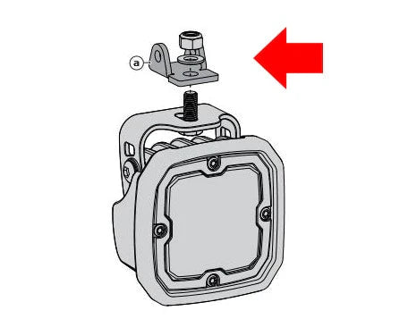 DENALI BMW OEM CRASHBAR LIGHT MOUNT ADAPTER