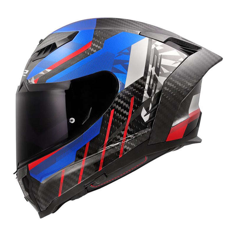 LS2 FF807 DRAGON CARBON TRAX GLOSS