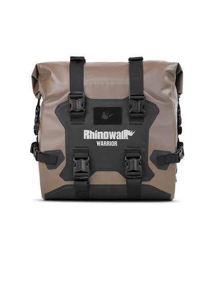 RHINOWALK WARRIOR SERIES 24L(Each) WATERPROOF MOTORCYCLE SIDE BAGS-BROWN