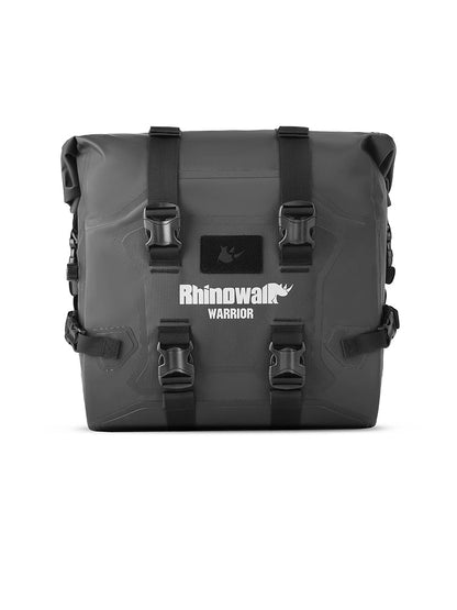 RHINOWALK WARRIOR SERIES 24L(Each) WATERPROOF MOTORCYCLE SIDE BAGS-BLACK