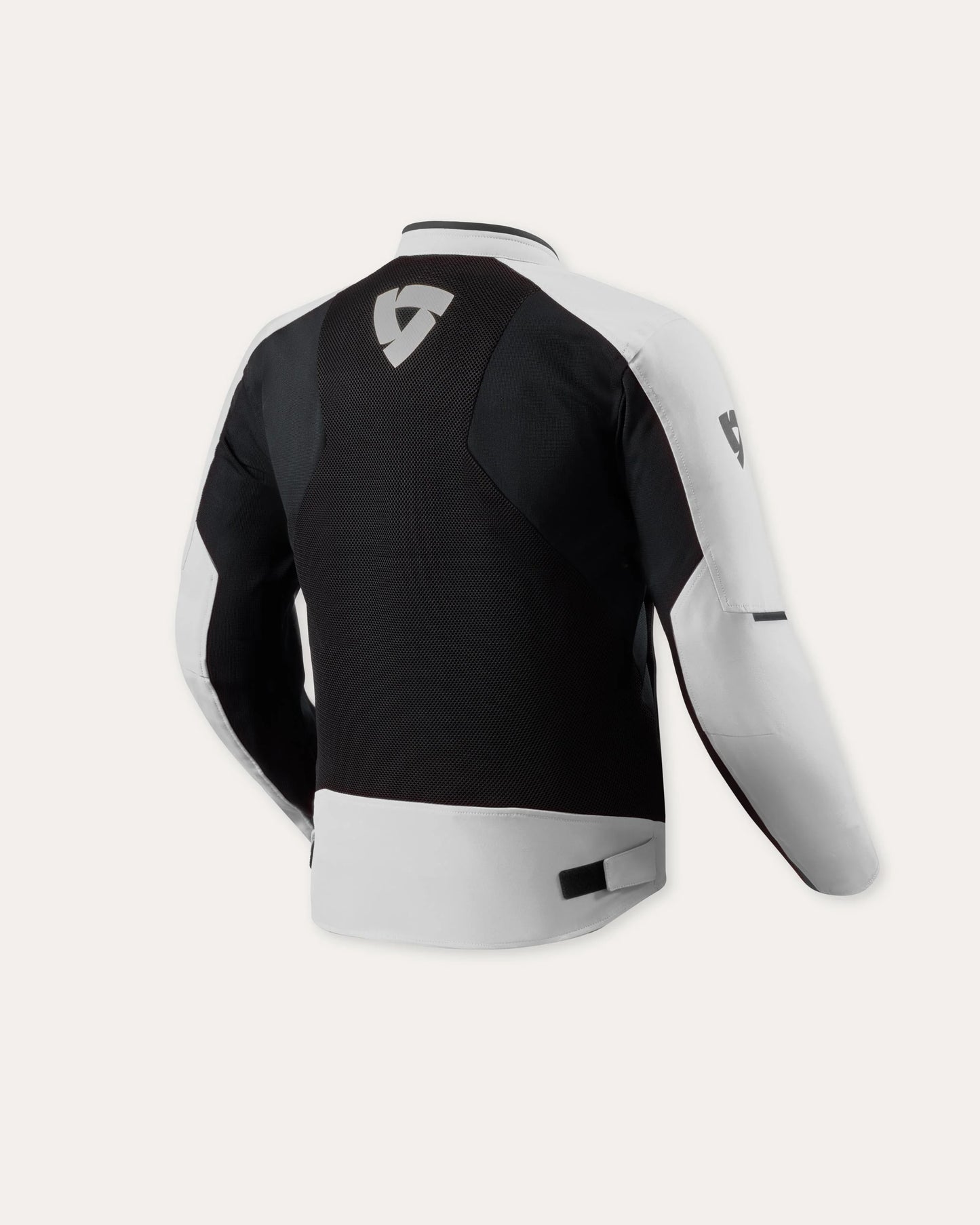 REV'IT GT-R 4 AIR JACKET BLACK WHITE