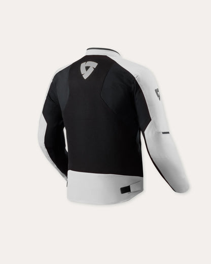 REV'IT GT-R 4 AIR JACKET BLACK WHITE