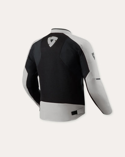 REV'IT GT-R 4 AIR JACKET SILVER BLACK