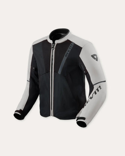 REV'IT GT-R 4 AIR JACKET SILVER BLACK