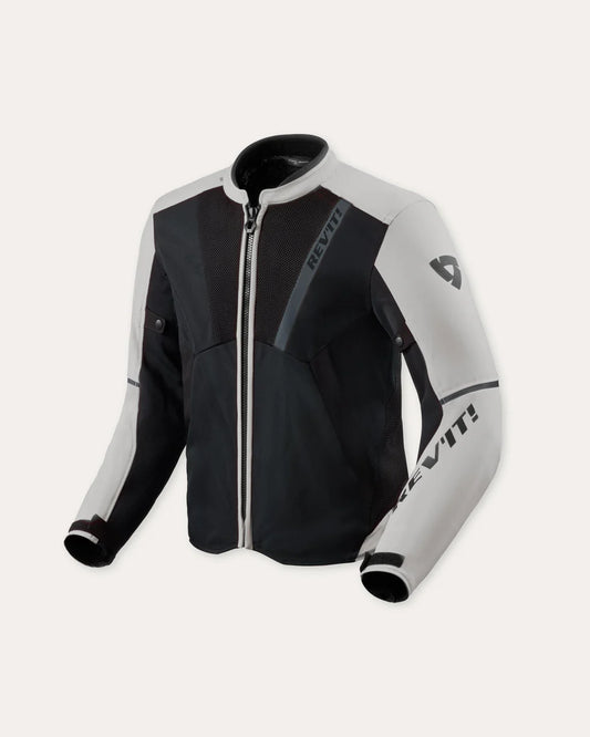 REV'IT GT-R 4 AIR JACKET SILVER BLACK