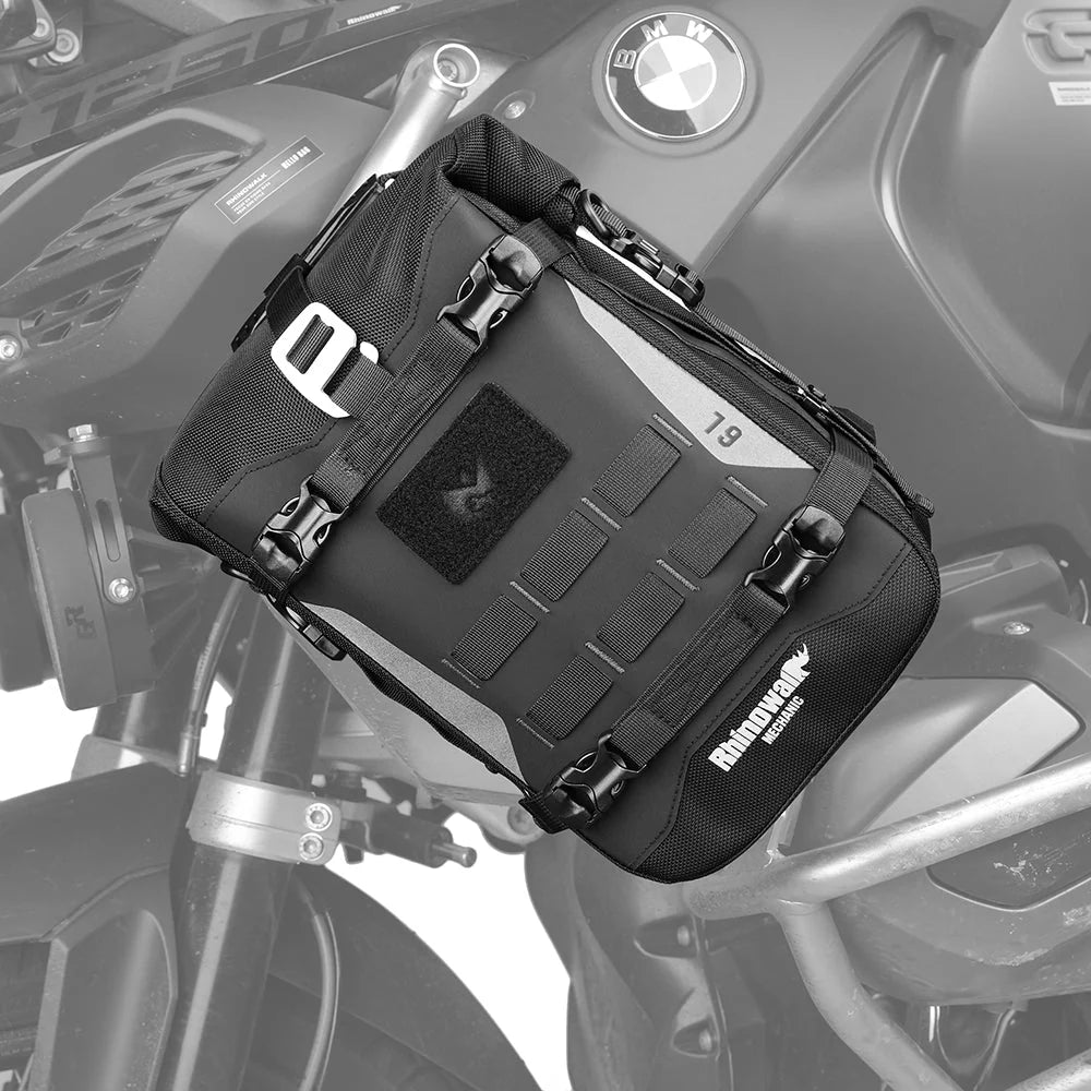 RHINOWALK MECHANIC SERIES 6L CRASH BAR BAG WITH WATERPROOF LINER