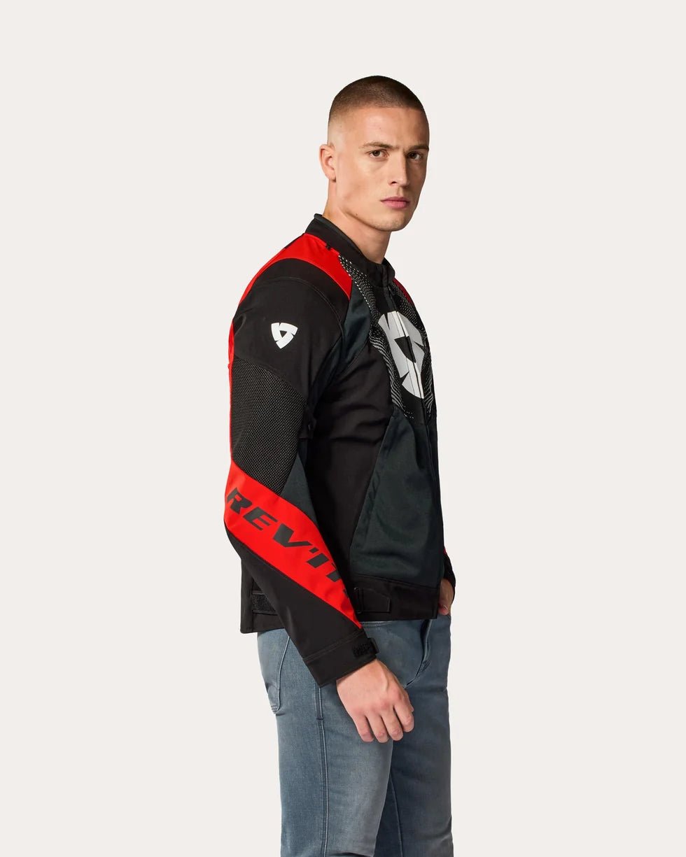 REV'IT HYPERSPEED 3 GT AIR JACKET BLACK RED
