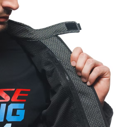DAINESE IGNITE AIR TEX JACKET AUXETICA INCENSE BLACK