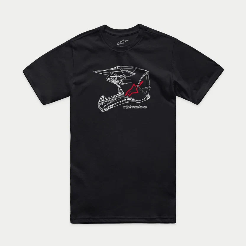 ALPINESTARS MX HELMET ART T-SHIRT