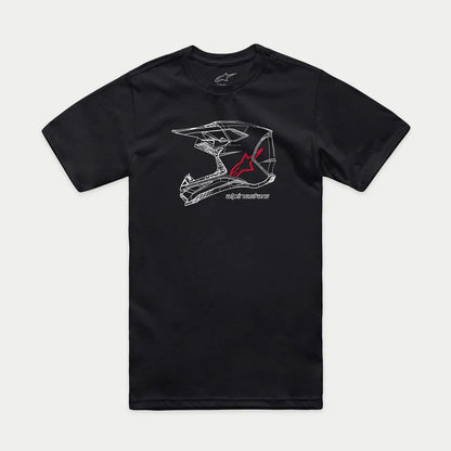 ALPINESTARS MX HELMET ART T-SHIRT