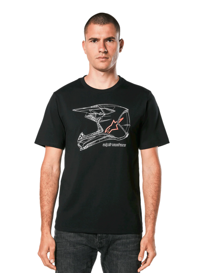 ALPINESTARS MX HELMET ART T-SHIRT