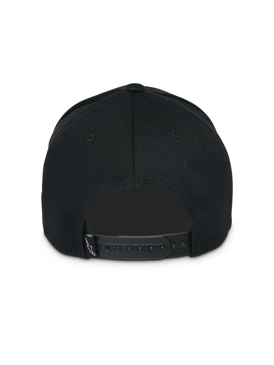 ALPINESTARS CARBON FIBER SNAPBACK HAT-BLACK