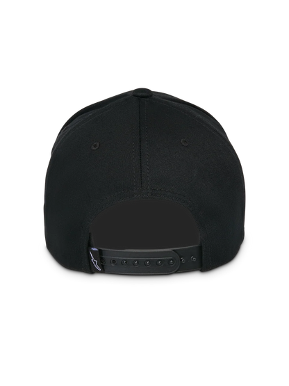 ALPINESTARS CARBON FIBER SNAPBACK HAT-BLACK