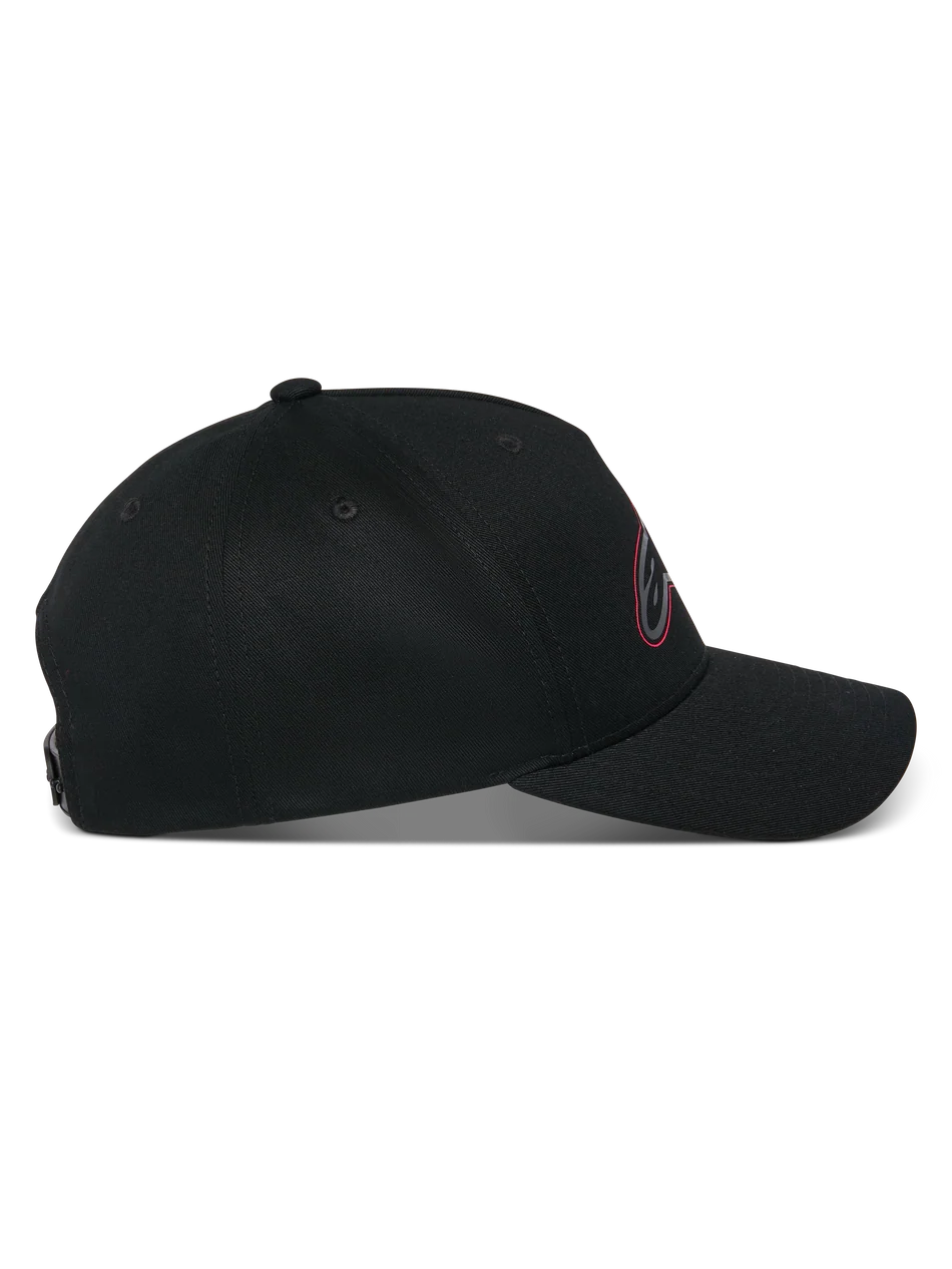 ALPINESTARS CARBON FIBER SNAPBACK HAT-BLACK