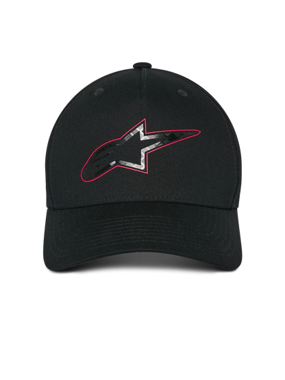 ALPINESTARS CARBON FIBER SNAPBACK HAT-BLACK
