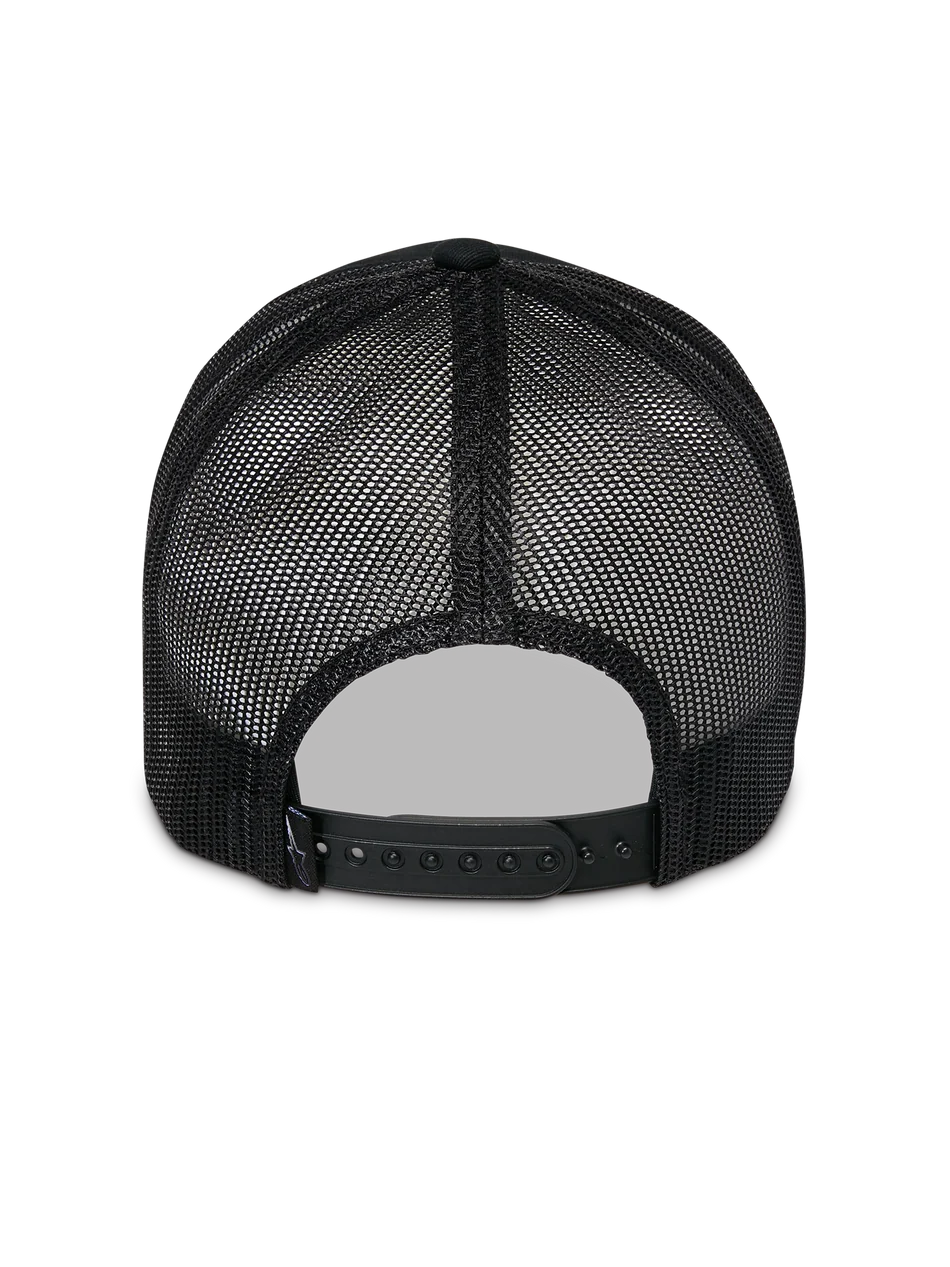 ALPINESTARS HEXEON TRUCKER HAT-BLACK BLACK