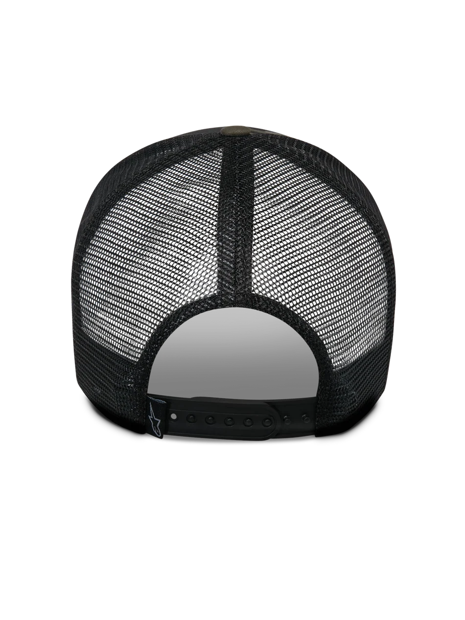 ALPINESTARS OBLIQUE CAMO TRUCKER HAT-BLACK-CAMO BLACK