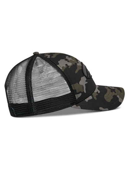 ALPINESTARS OBLIQUE CAMO TRUCKER HAT-BLACK-CAMO BLACK