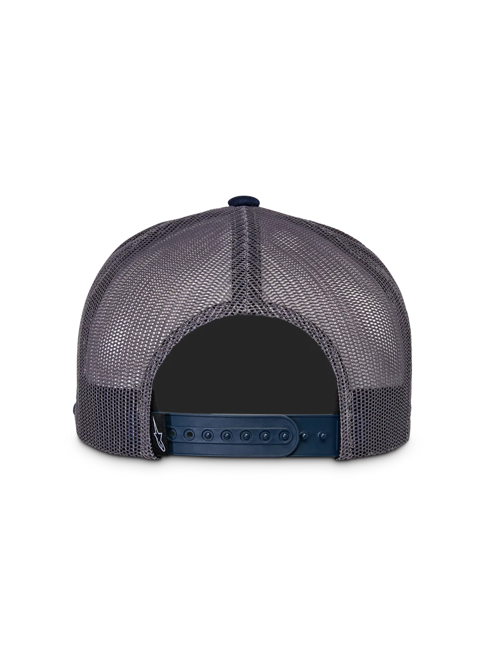 ALPINESTARS COMPONENT TRUCKER HAT NAVY-GREY