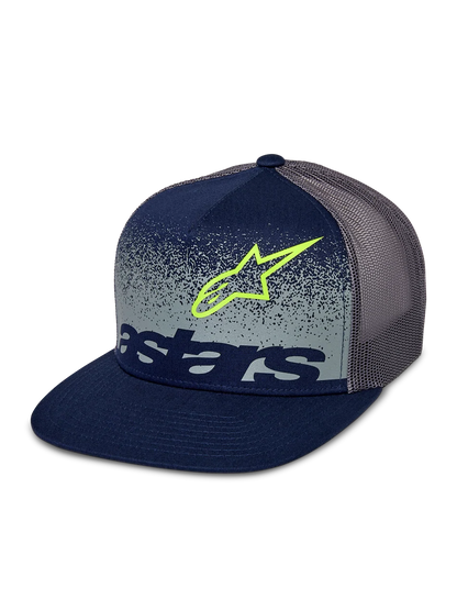 ALPINESTARS COMPONENT TRUCKER HAT NAVY-GREY