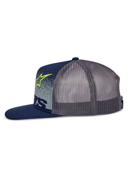 ALPINESTARS COMPONENT TRUCKER HAT NAVY-GREY