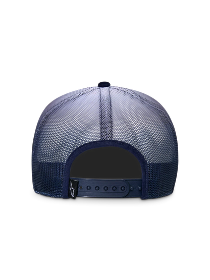 ALPINESTARS CALI GRADIENT TRUCKER HAT NAVY-WHITE