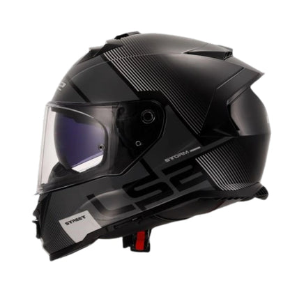 LS2 FF800 STORM II EPIC BLACK WHITE