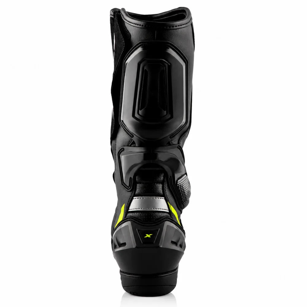 AXOR RACER TEC BOOTS BLACK NEON GREEN