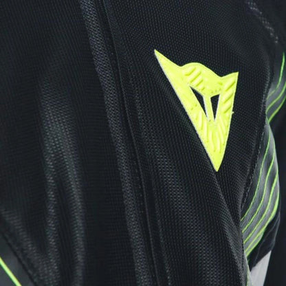 DAINESE SUPER RIDER 2 ABSOLUTESHELL JACKET BLACK/WHITE/FLUO-YELLOW