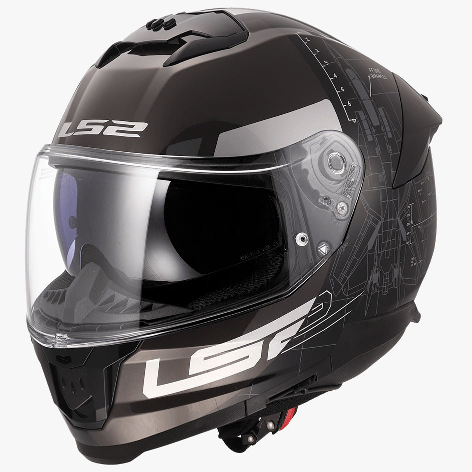 LS2 FF320 STREAM II AIR FORCE M.BLACK