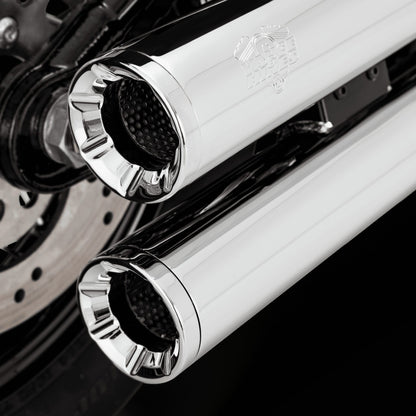 VANCE & HINES ELIMINATOR 300 SLIP-ONS SOFTAIL 2017-LATER (M8)