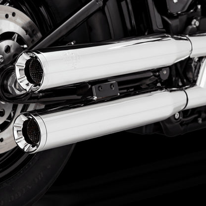 VANCE & HINES ELIMINATOR 300 SLIP-ONS SOFTAIL 2017-LATER (M8)