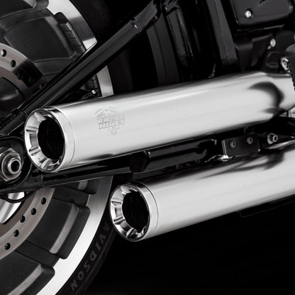 VANCE & HINES ELIMINATOR 300 SLIP-ONS SOFTAIL 2017-LATER (M8)