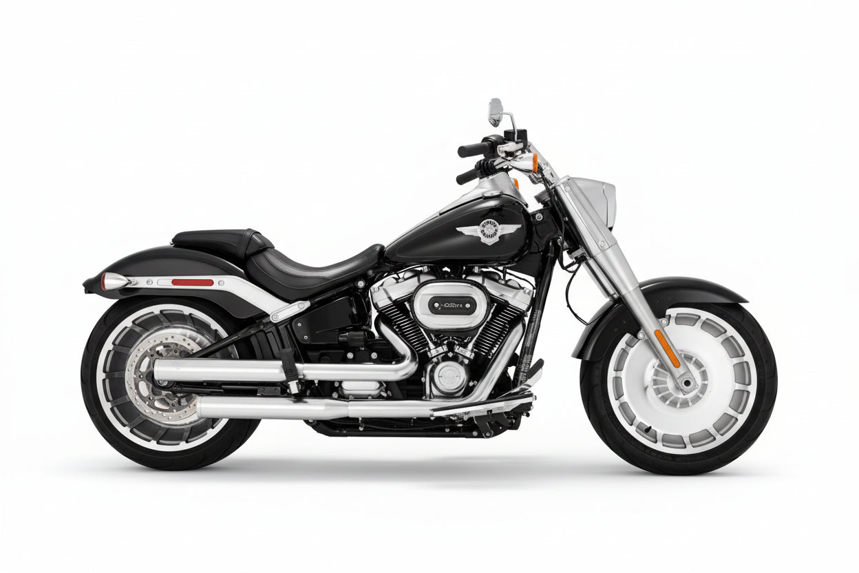 VANCE & HINES ELIMINATOR 300 SLIP-ONS SOFTAIL 2017-LATER (M8)