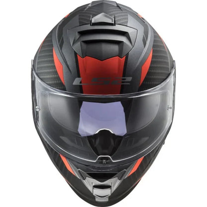 LS2 FF800 STORM II RACER MATT TITANIUM ORANGE