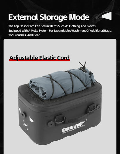 RHINOWALK WATERROOF SIDE CASE EXPANSION BAG 16L